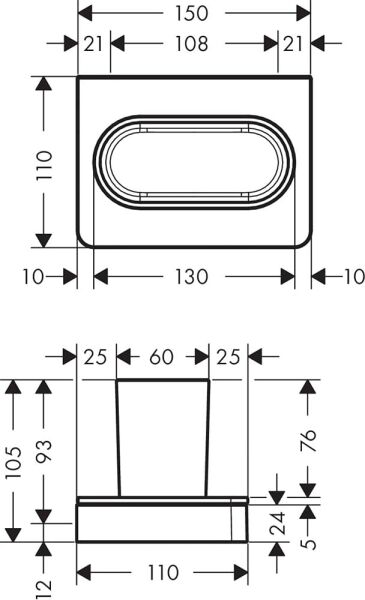 AXOR UNIVERSAL DIS FIRCALIK KROM 42834000