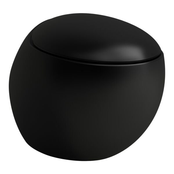 LAUFEN ILBAGNO ASMA KLOZET RIMLESS MAT SIYAH H8209717160001