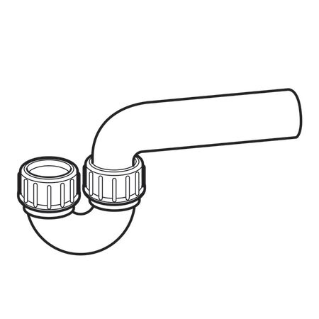 GEBERIT UNIVERSAL P TIPI SIFON 152.039.16.1