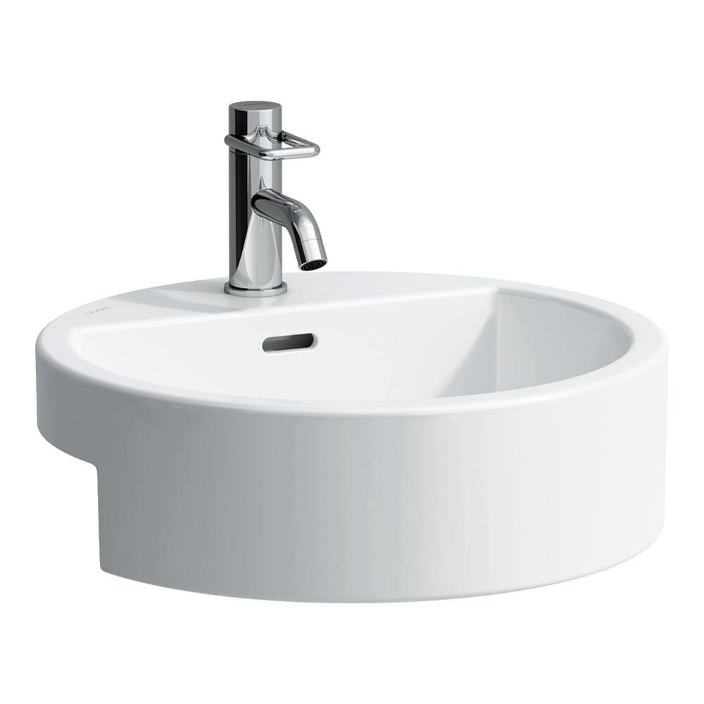 LAUFEN LIVING CITY LAVABO YARI GOMME YUVARLAK 460*460*140MM H8134310001041