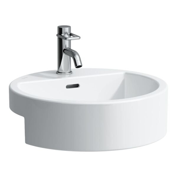 LAUFEN LIVING CITY LAVABO YARI GOMME YUVARLAK 460*460*140MM H8134310001041