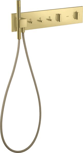 AXOR SHOWERCOMPOSITION BANYO BATARYASI TERMOSTATIK MODUL 540/ 110 3 CIKIS MAT PIRINC 12572950