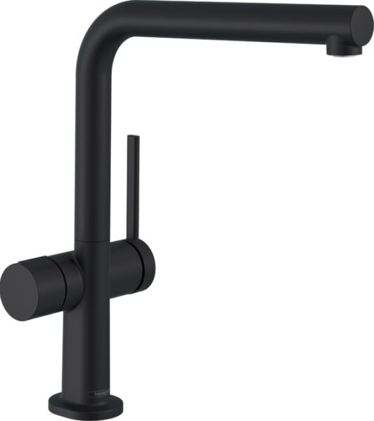 HANSGROHE TALIS M54 TEK KOLLU EVIYE BATARYASI 270 1JET ACMA KAPAMA VALFLI SATIN SIYAH 72827670