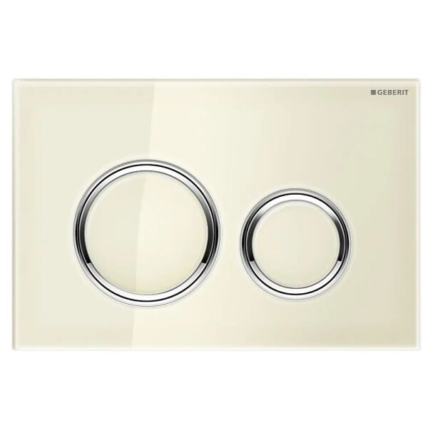 GEBERIT SIGMA21 KUMANDA KAPAGI BEJ CAM-CIFT BASMALI 115.884.TG.1