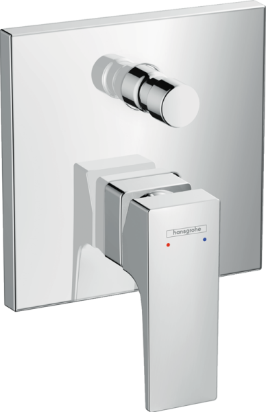 HANSGROHE METROPOL TEK KOLLU BANYO BATARYASI CUBUK VOLAN ILE KROM 32545000