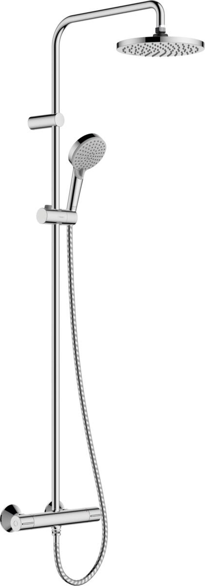 HANSGROHE VERNIS BLEND DUS SETI 200 1JET ECOSMART + TERMOSTAT ILE KROM 26318000