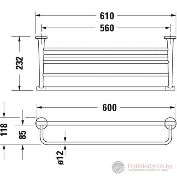DURAVIT STARCK RAF HAVLULUK 0099441000