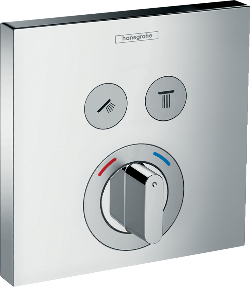 HANSGROHE SHOWERSELECT BANYO BATARYASI 2 CIKIS KROM 15768000