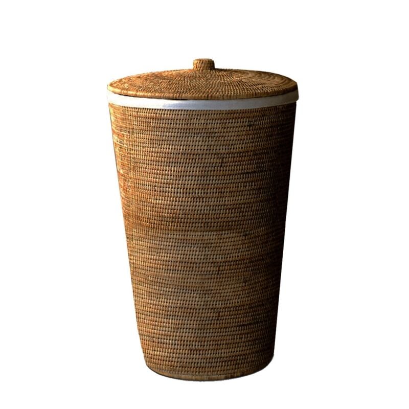 DECOR WALTER DECOR WALTHER CAMASIR SEPETI KAPAKLI B40*65H, KAHVE BASKETWB/D