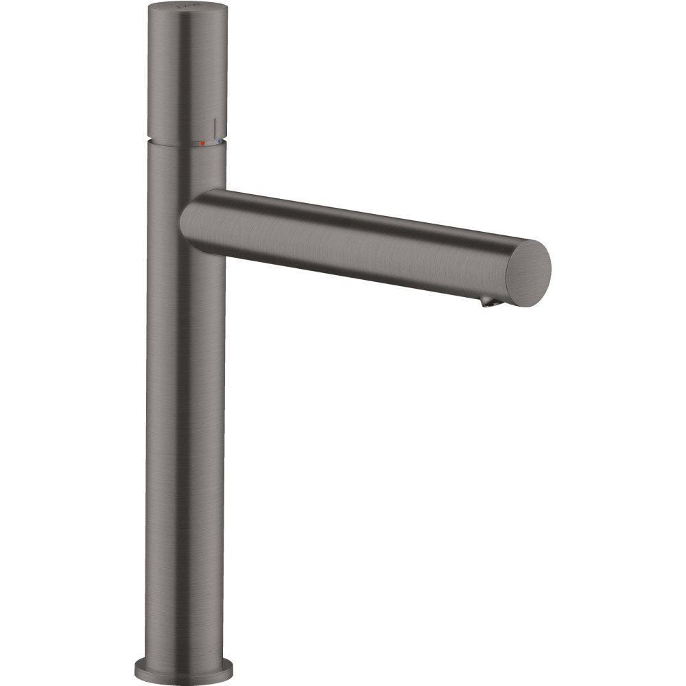 AXOR UNO TEK KOLLU LAVABO BATARYASI 200MM MAT SIYAH KROM 45003340