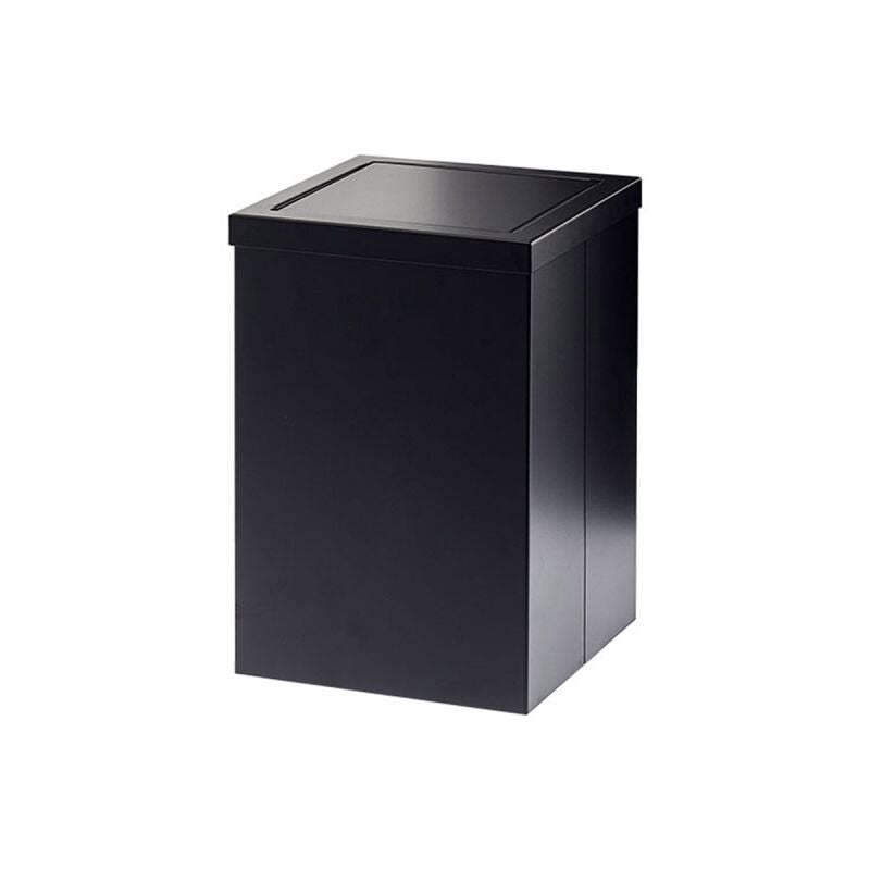 DECOR WALTER DECOR WALTHER COP KOVASI KARE 12LT P.KROM  MAT SIYAH DW113/N