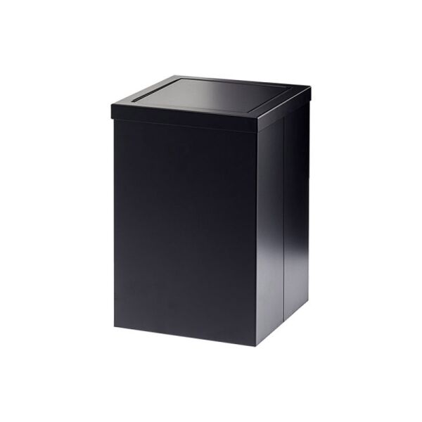 DECOR WALTER DECOR WALTHER COP KOVASI KARE 12LT P.KROM  MAT SIYAH DW113/N