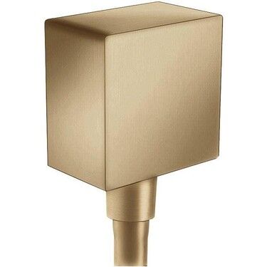 HANSGROHE FIXFIT FIXFIT GONYE CIKIS SQUARE VEK VALF ILE MAT BRONZ 26455140