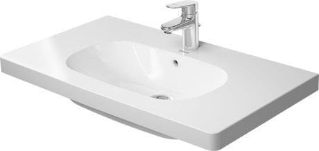 DURAVIT D-CODE ETAJERLI LAVABO 850x480 MM 3 DELIKLI 03428500302