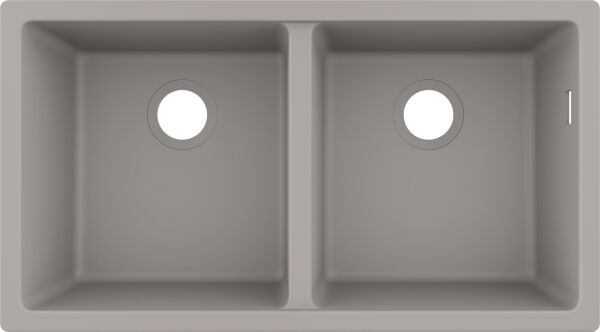 HANSGROHE S711 EVIYE TEZGAH ALTI S510-U770 82*45 BETON GRI 43434380