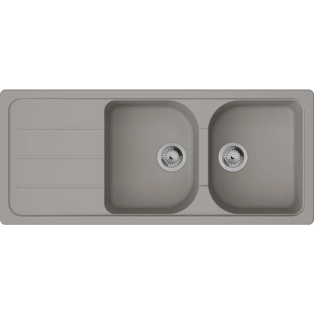 HANSGROHE S52 EVIYE ANKASTRE 2 GOZ DAMLALIKLI S52 BETON GRI 43348380