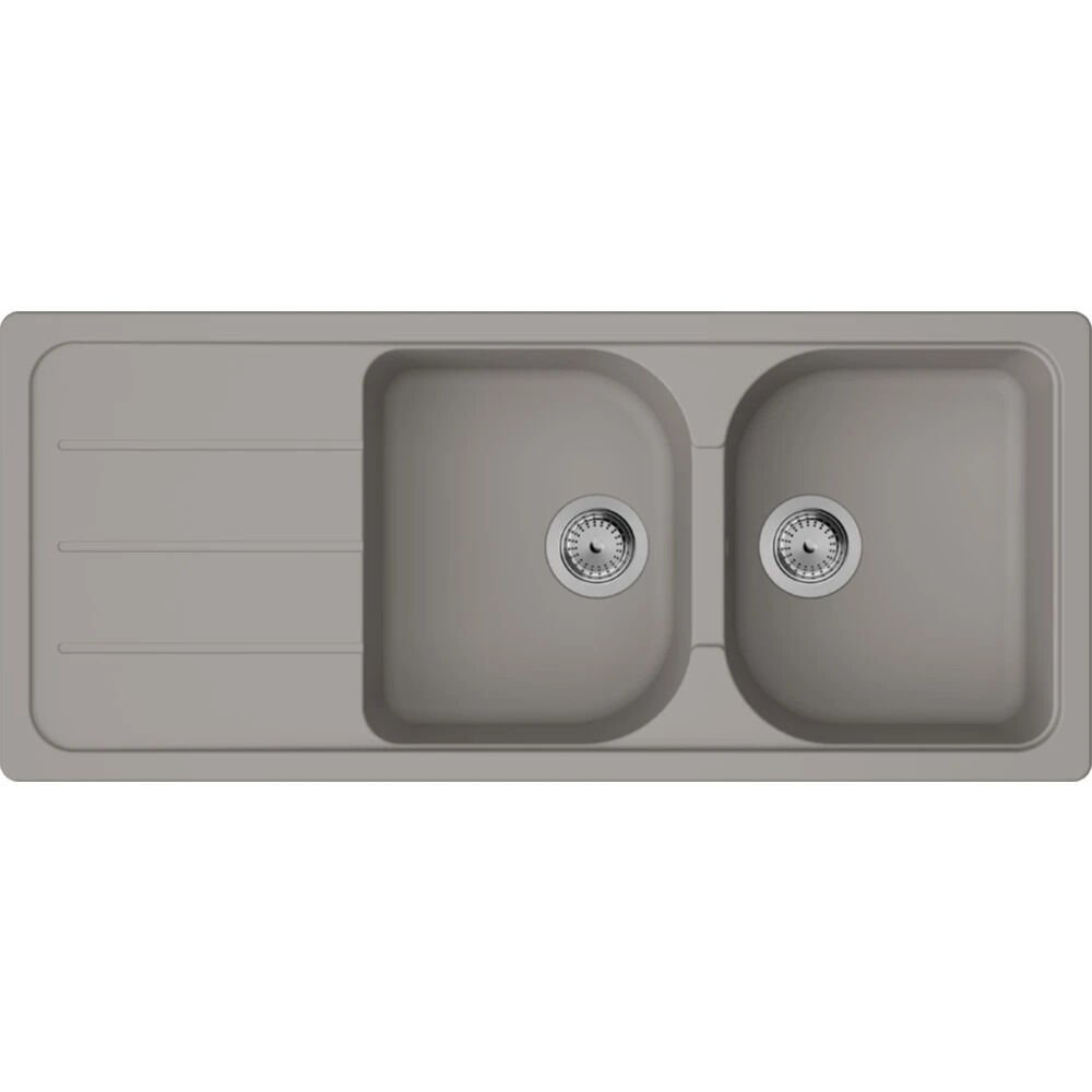 HANSGROHE S52 EVIYE ANKASTRE 2 GOZ DAMLALIKLI S52 BETON GRI 43348380