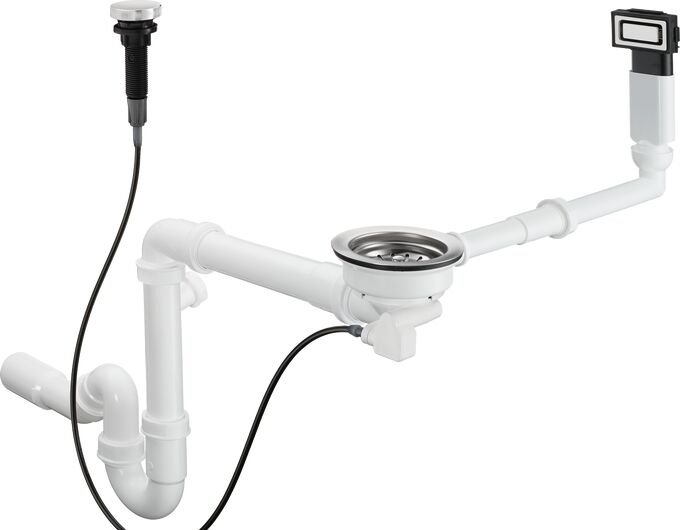 HANSGROHE D14-11 TASMA VE GIDER SETI OTOMATIK TEK HAZNE 43931800