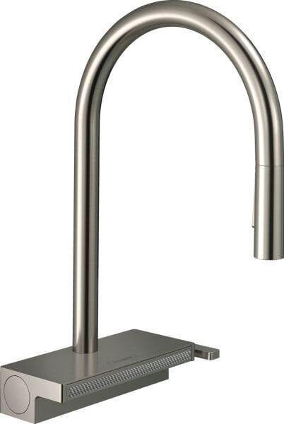 HANSGROHE AQUNO SELECT M81 TEK KOLLU EVIYE BATARYASI 170 SPIRALLI 3JET SBOX PASLANMAZ CELIK 73831800