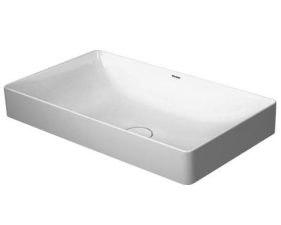 DURAVIT DURASQUARE CANAK LAVABO TASLANMIS 600x345 MM 2355600000