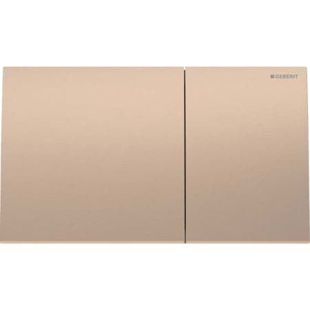 GEBERIT SIGMA70 KUMANDA KAPAGI BRONZ FIRCALANMIS PASLANMAZ CELIK TEMIZLIGI KOLAY 115.622.QB.1