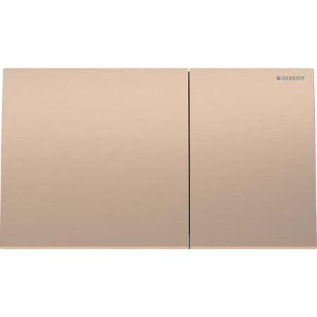 GEBERIT SIGMA70 KUMANDA KAPAGI BRONZ FIRCALANMIS PASLANMAZ CELIK TEMIZLIGI KOLAY 115.622.QB.1