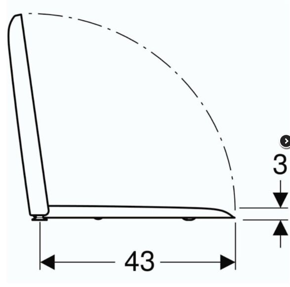 GEBERIT ICON KLOZET KAPAGI  500.837.01.1