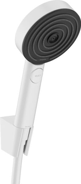 HANSGROHE PULSIFY SECECT S DUS ASKI SETI 150 3 JET RELAXATION 125CM DUS HORTUMU ILE MAT BEYAZ 24302700