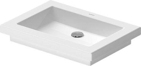 DURAVIT 2ND FLOOR CANAK LAVABO TASLANMIS 580x415 MM 0317580000