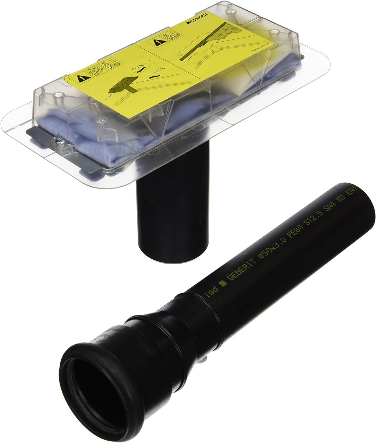 GEBERIT CLEANLINE DUS KANALI SIFON SETI DIK CIKIS 154.153.00.1