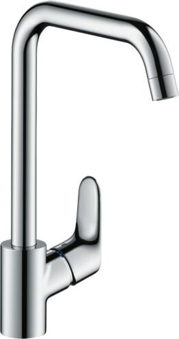 HANSGROHE FOCUS M41 EVIYE BATARYASI TEK KOLLU 260 1JET KROM 31820000
