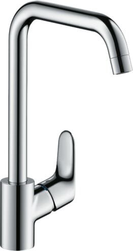 HANSGROHE FOCUS M41 EVIYE BATARYASI TEK KOLLU 260 1JET KROM 31820000
