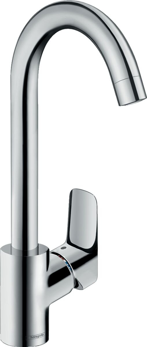 HANSGROHE LOGIS M31 EVIYE BATARYASI TEK KOLLU 260 1JET KROM 71835000