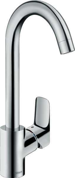 HANSGROHE LOGIS M31 EVIYE BATARYASI TEK KOLLU 260 1JET KROM 71835000