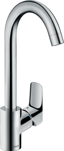 HANSGROHE LOGIS M31 EVIYE BATARYASI TEK KOLLU 260 1JET KROM 71835000