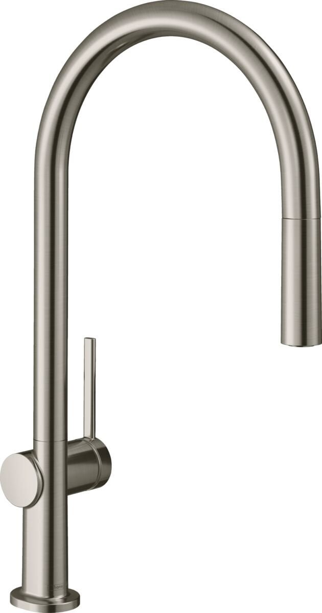 HANSGROHE TALIS M54 EVIYE BATARYASI TEK KOLLU 210 PASLANMAZ CELIK 72802800