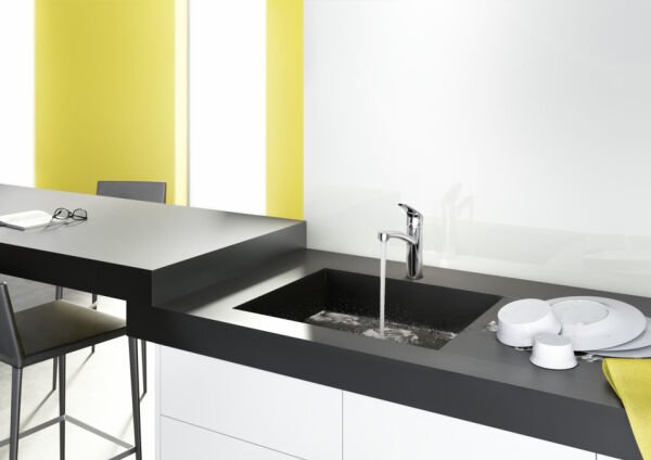 HANSGROHE FOCUS M41 EVIYE BATARYASI TEK KOLLU 160 1JET KROM 31806000