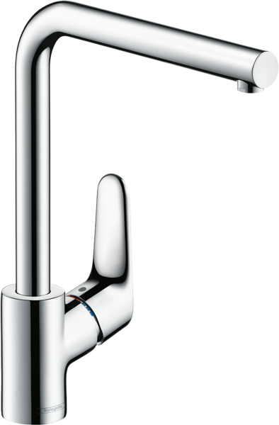 HANSGROHE FOCUS M41 EVIYE BATARYASI TEK KOLLU 280 1JET KROM 31817000