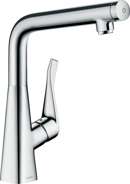 HANSGROHE METRIS SELECT M71 EVIYE BATARYASI TEK KOLLU 320 1JET KROM 14883000