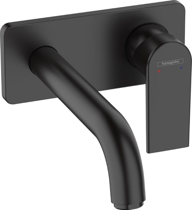 HANSGROHE VERNIS BLEND TEK KOLLU LAVABO BATARYASI 20.5CM GAGA SATIN SIYAH 71578670
