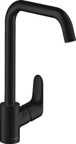 HANSGROHE FOCUS M41 EVIYE BATARYASI TEK KOLLU 260 1JET MAT SIYAH 31820670