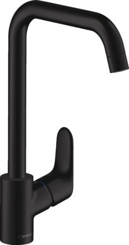 HANSGROHE FOCUS M41 EVIYE BATARYASI TEK KOLLU 260 1JET MAT SIYAH 31820670