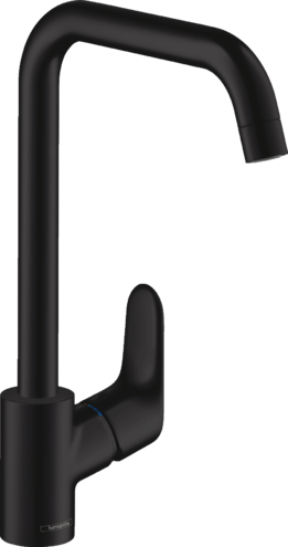 HANSGROHE FOCUS M41 EVIYE BATARYASI TEK KOLLU 260 1JET MAT SIYAH 31820670