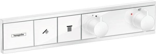 HANSGROHE RAINSELECT BANYO BATARYASI TERMOSTATIK 2 CIKIS SATIN BEYAZ 15380700