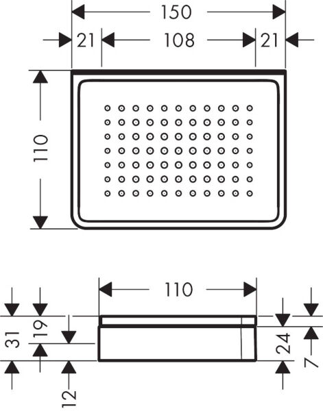 AXOR UNIVERSAL KATI SABUNLUK MAT NIKEL 42803820