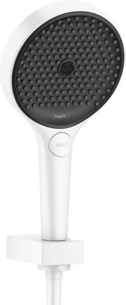 HANSGROHE RAINFINITY DUS ASKISI PORTER SERT 130 3 JET SATIN BEYAZ 26852700