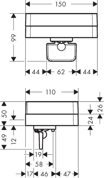 AXOR UNIVERSAL SIVI SABUNLUK RAFLI MAT NIKEL 42819820