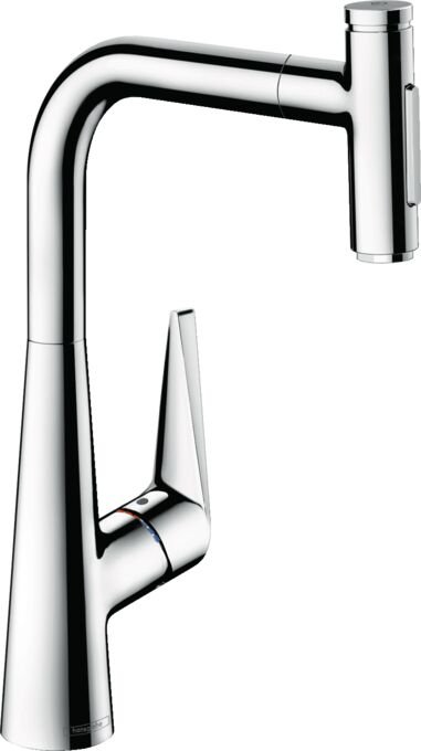 HANSGROHE TALIS EVIYE BATARYASI TEK KOLLU M51 SERISI EVIYE BATARYASI SELECT KROM 73867000