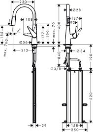 HANSGROHE TALIS EVIYE BATARYASI TEK KOLLU M51 SERISI EVIYE BATARYASI SELECT KROM 73867000