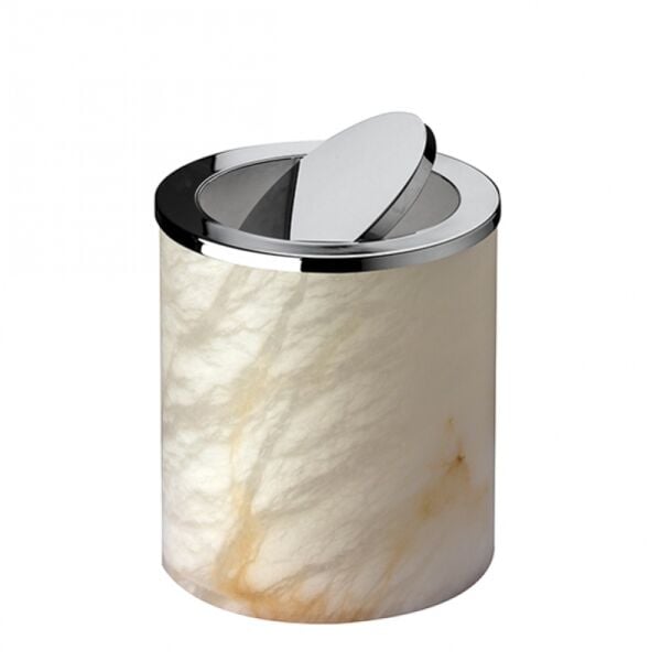 WINDISCH ALABASTER COP KOVASI SALLANIR KAPAK DOGAL TAS KROM 89815/CR